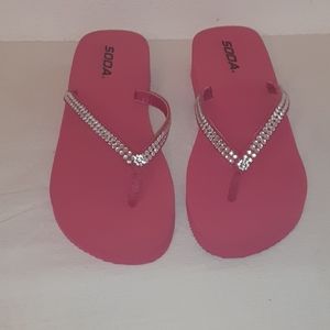 Soda Fuchsia IMSU conch-s sandals